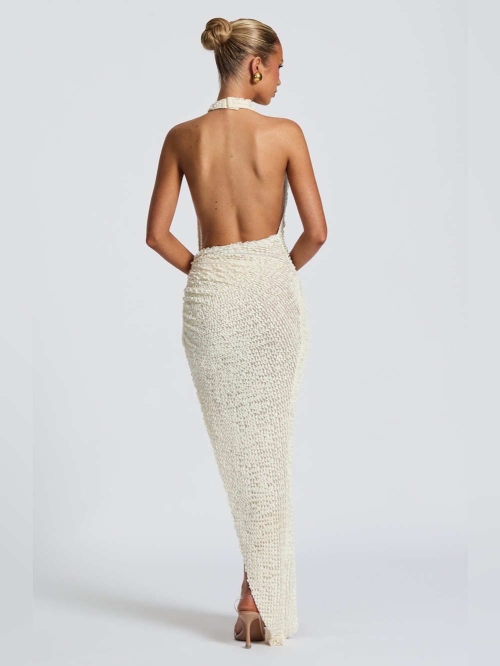 Babyboo Airla Midi Dress Ivory Women’s Size XXL NWT NIB - Picture 6 of 9